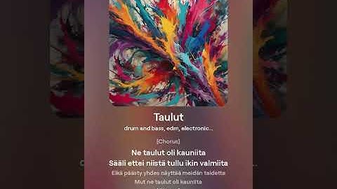 Thumbnail of HUGO - Taulut ft. Costi (cover song by TAIKA)
