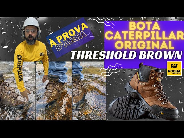 Bota Caterpillar Original / Waterproof Threshold Brown 