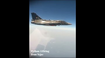 Python-5 Firing from Tejas #shots #youtubeshorts #viral