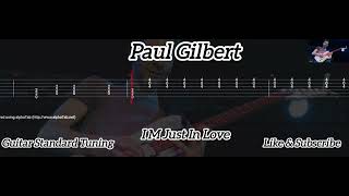 Paul Gilbert - I M Just In Love ( Tab Guitar )