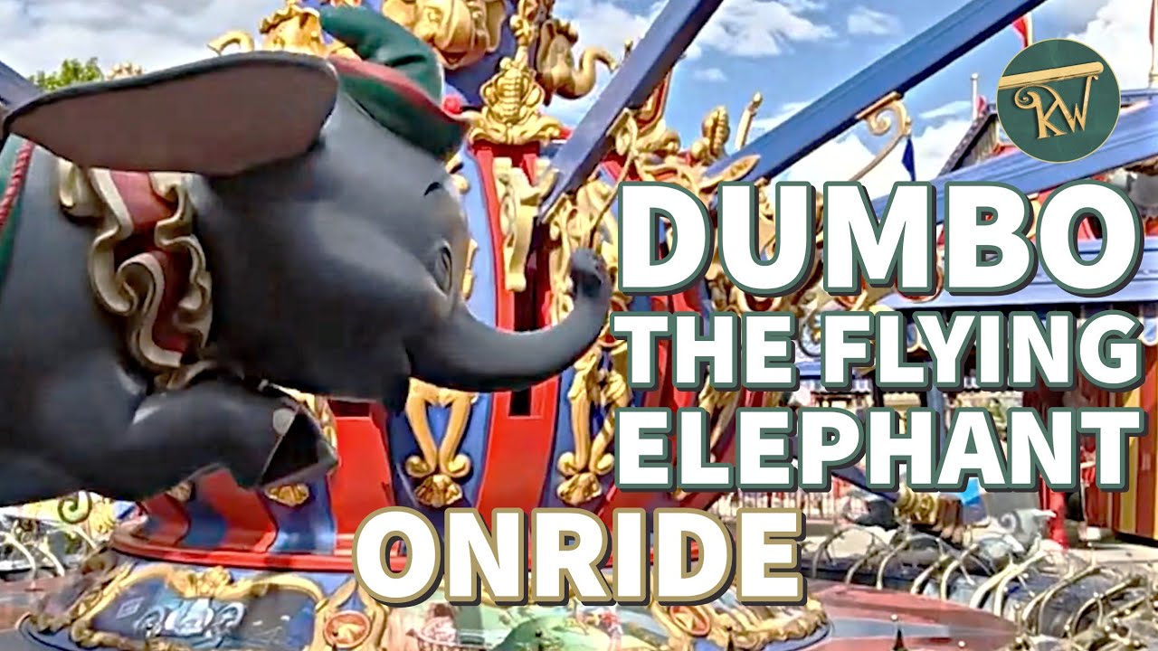 DUMBO THE FLYING ELEPHANT Ride Walt Disney World | Magic Kingdom 2022 ...