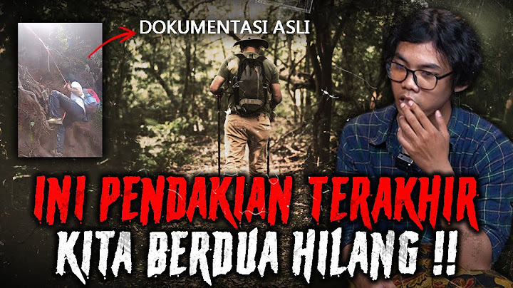 ADA VIDEONYA! KESAKSIAN PENDAKI TERSERAM DI GUNUNG SALAK !!!