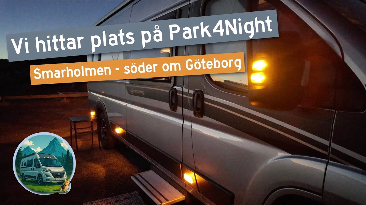 Smarholmen - Park4Night - Vilken UNDERBAR kvällshimmel vi fick uppleva