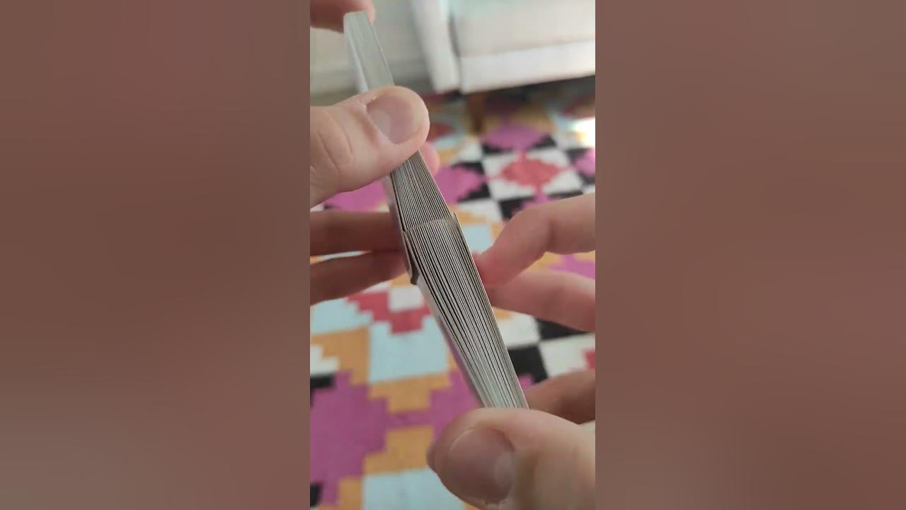 INSANE Perfect Shuffle 🔥 #cards #playingcards #cardistry #ytshort #youtube #shortsvideo #yt #card
