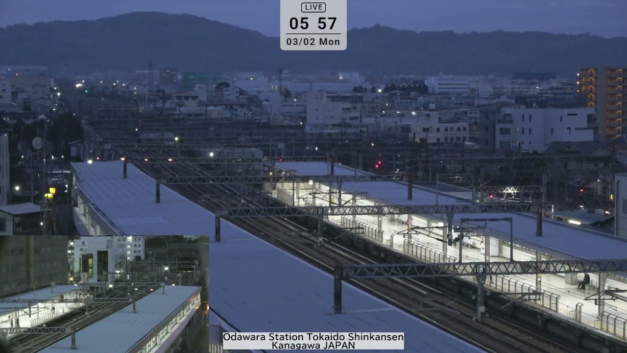 【アーカイブ】2026年03月2日05時～翌13時小田原駅ライブカメラ