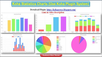 Koha Statistics Charts (Use Koha Plugin System) | Lib Power Tech
