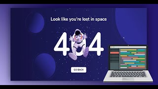 Error 404 - Animado | HTML CSS JS