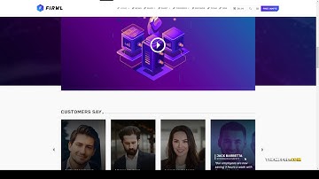 Firwl - Cyber Security WordPress Theme technology woocommerce Easy Create Website