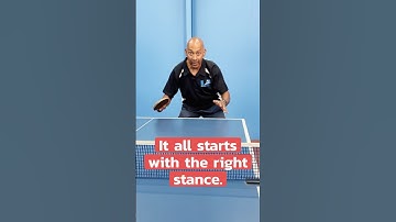 De perfecte tafeltennishouding – zorg dat je dit eerst goed doet!