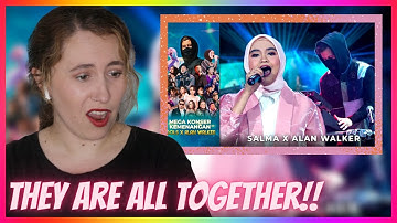 Alan Walker X Salma "Alone" (Indonesian Idol 2023) | Mireia Estefano Reaction Video