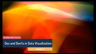 Data Visualziation - Dos and Donts