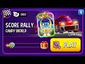 Score rally candy world 1075 solo challenge match masters 