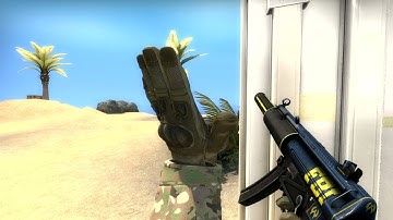 StatTrak™ MP5 SD Agent Field Tested