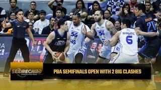 PBA Semis Begin: TNT vs Meralco, Ginebra vs Rain or Shine Face Off | The Scorecard