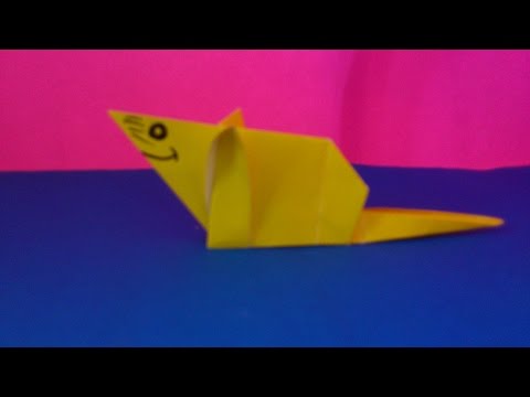 Video: Cara Membuat Tetikus Origami