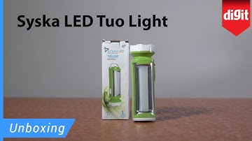 Syska LED Tuo Light Unboxing