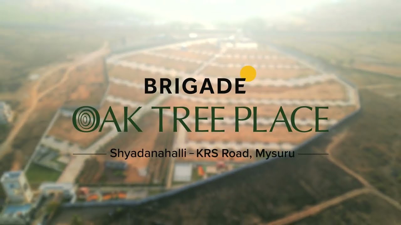 Brigade Oak Tree Place, Mysuru | Luxury Plotted Community | Cinematic Drone by Dark Studio