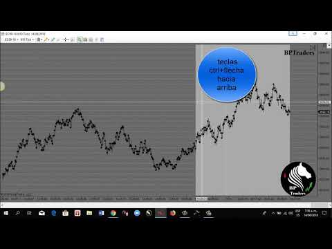 5 Ampliar y reducir gráficas en Ninjatrader