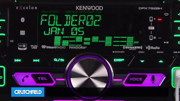 Kenwood Excelon DPX792BH Display and Controls Demo | Crutchfield Video
