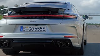 NEW Porsche Panamera Turbo E-Hybrid (2024) | 680HP On the Race Track !