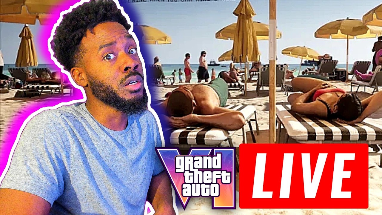 Video thumbnail for 🔴 GTA 6 MAJOR NEWS & Gameplay Details!  | LIVE REACTION