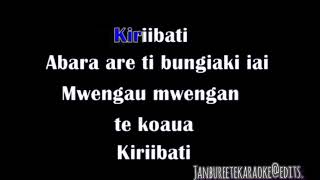 KIRIBATI SONG Karaoke. 