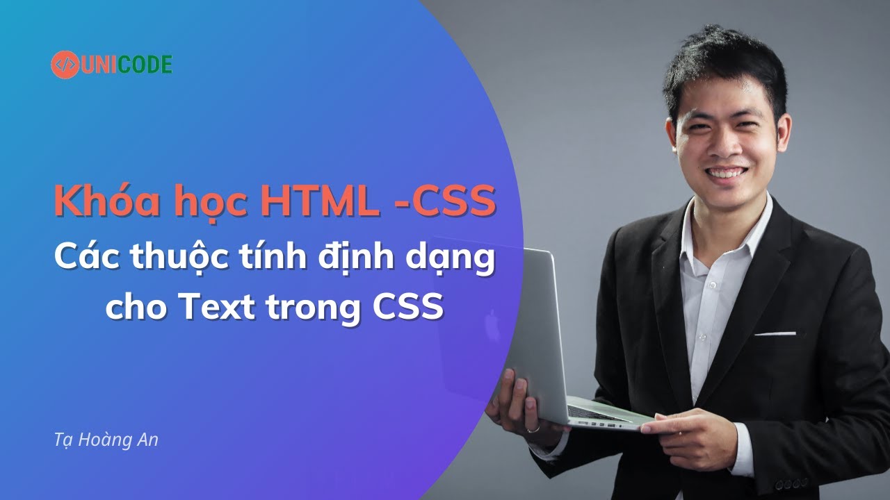 text html  New  Học HTML CSS - Các thuộc tính định dạng cho Text trong CSS