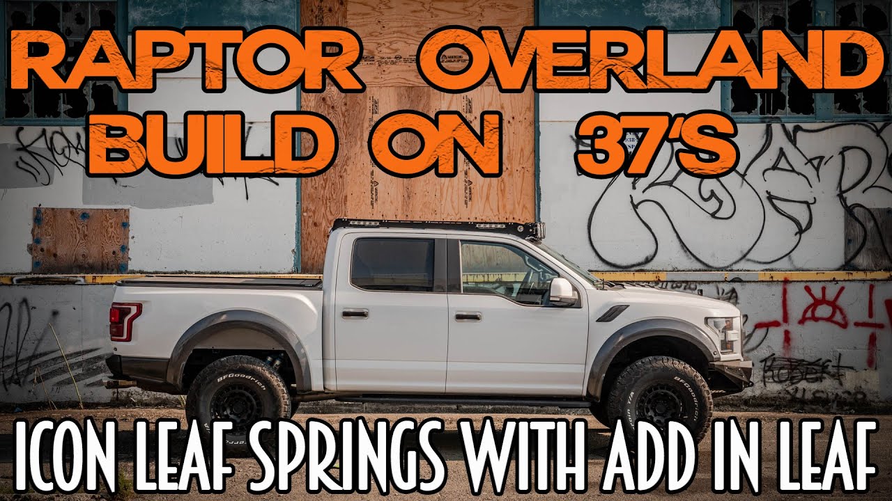 2017 Raptor Icon Leaf Spring Installation - YouTube