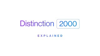 Distinction 2000 を紹介します。