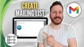 How To Create Mailing List In Gmail