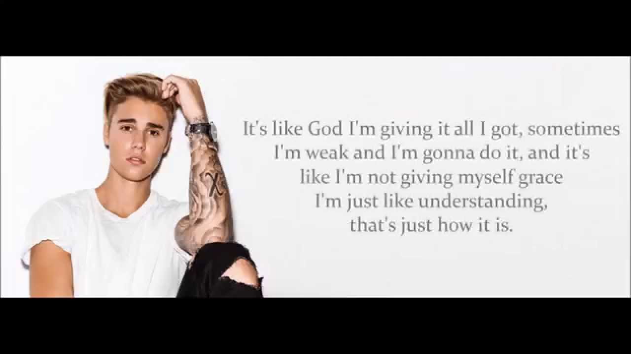 Justin Bieber - Purpose (Lyrics)