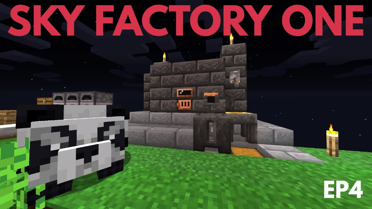 Sky Factory One | Tinker's Smeltery | Almost Mob Farm | Ep 4 - YouTube