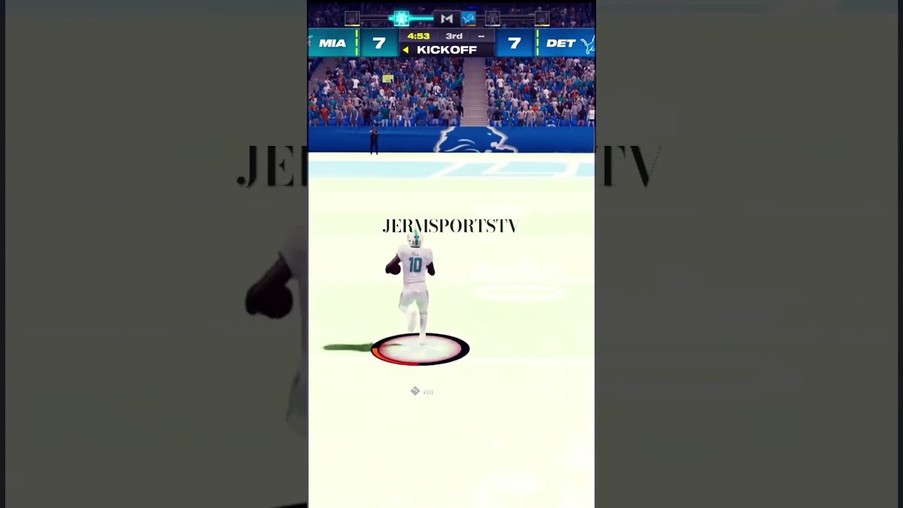 Madden24 RUNNING FOR THE HILL Tour PtV Detroit Lions 