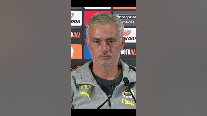 Mourinho: En-Nesyri Harika Değildi! #mourinho #fenerbahçe #ennesyri #uefaeuropaleague #shorts