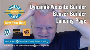 Dynamik Website Builder + Beaver Builder - Landing Page