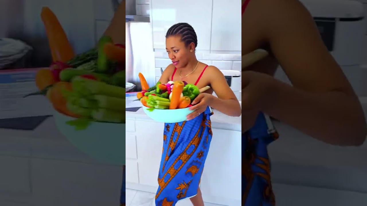 Very delicious oven grilled vegetables and salmon 🍣