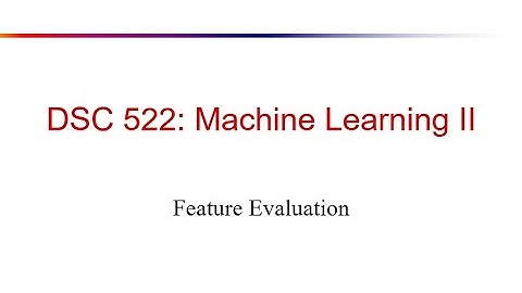 18-2 Recursive Feature Elimination