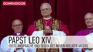 Thumbnail for Papst Leo XIV. – Erste Ansprache und Segen des neuen Heiligen Vaters - URBI et ORBI