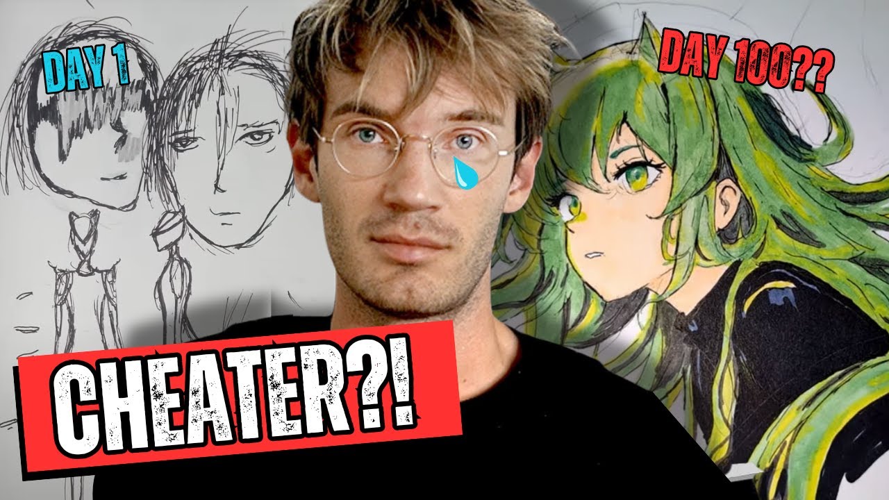 Why Pewdiepie's Art is Better Than Yours | (His Secrets Revealed)