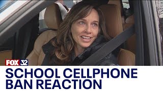 Banning phones in Illinois schools Parents and students react