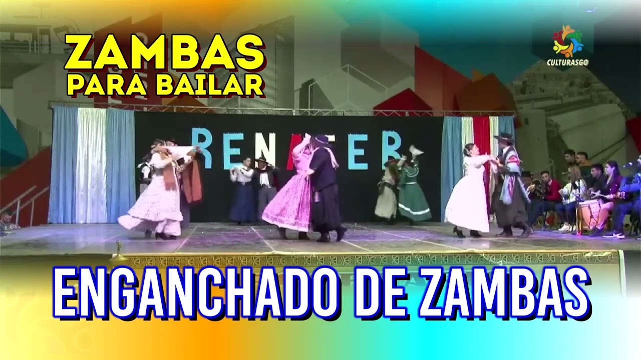 MIX ENGANCHADO DE ZAMBAS PARA BAILAR y DISFRUTAR