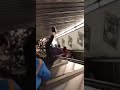 Breaking: Footage of runaway escalator in Rome #shorts