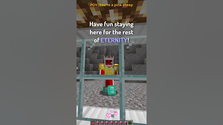 POV: You're a Rare Mob in Minecraft