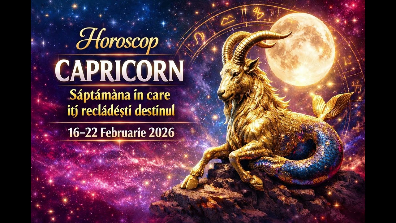 ♑Horoscop CAPRICORN 16–22Februarie2026 Saptamana in care iti recladesti destinul