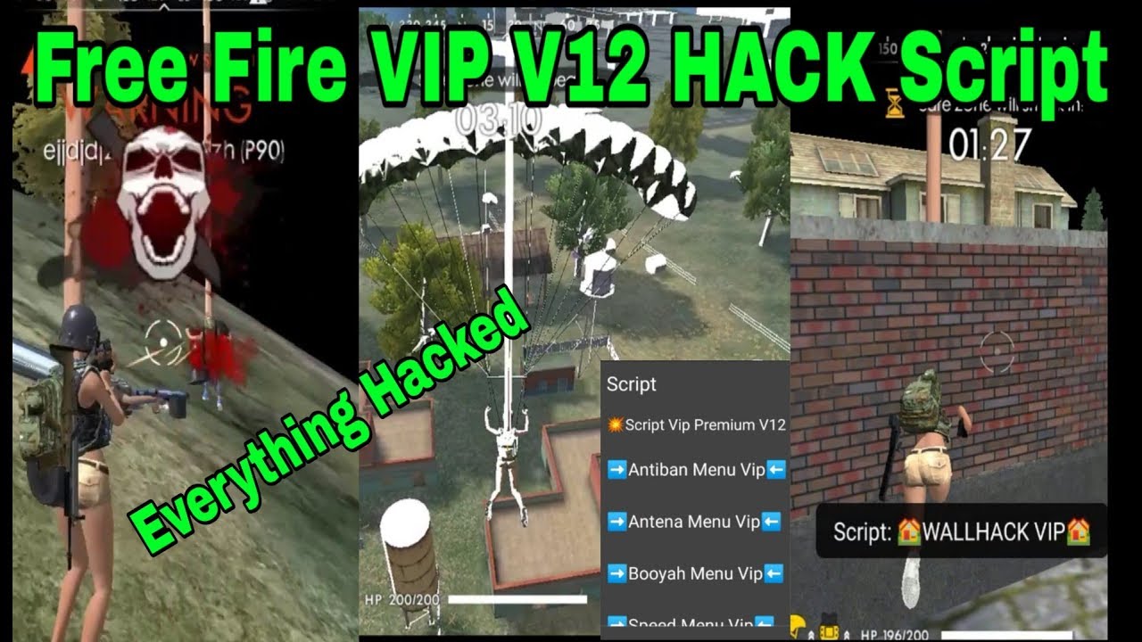 Free Fire Cheat Script Hack For Ios V1.25.7 It's Real