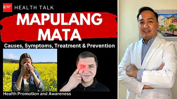Mapulang Mata (Conjunctivitis): Causes, Symptoms, Treatment and Prevention