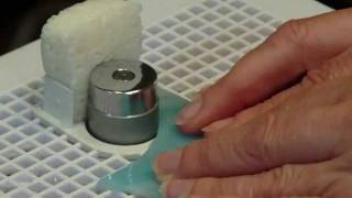 Stained Glass - How to use a Glass Grinder