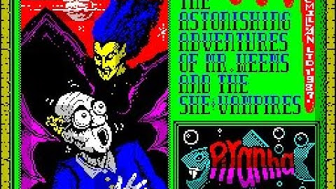 Mr. Weems and the She Vampires - Piranha