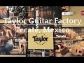 Taylor guitar factory  tecat mexico cases and bags