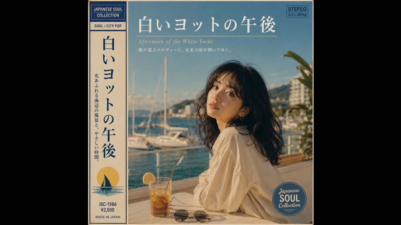 Ami Ozaki Inspired Japanese Soul | 白いヨットの午後 | Vintage
